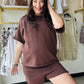 Espresso Sweater Shorts