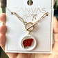 Badgers Logo Toggle Necklace