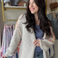 Multi Stitch Chunky Cardigan