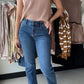 Audrey Hugging Straight Leg Jeans