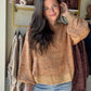 Caramel Crewneck Sweater