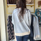 Cloud Ivory Stripe Sweater