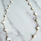 Laura Necklace- White Clover