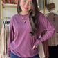 Plum Corrine Pullover