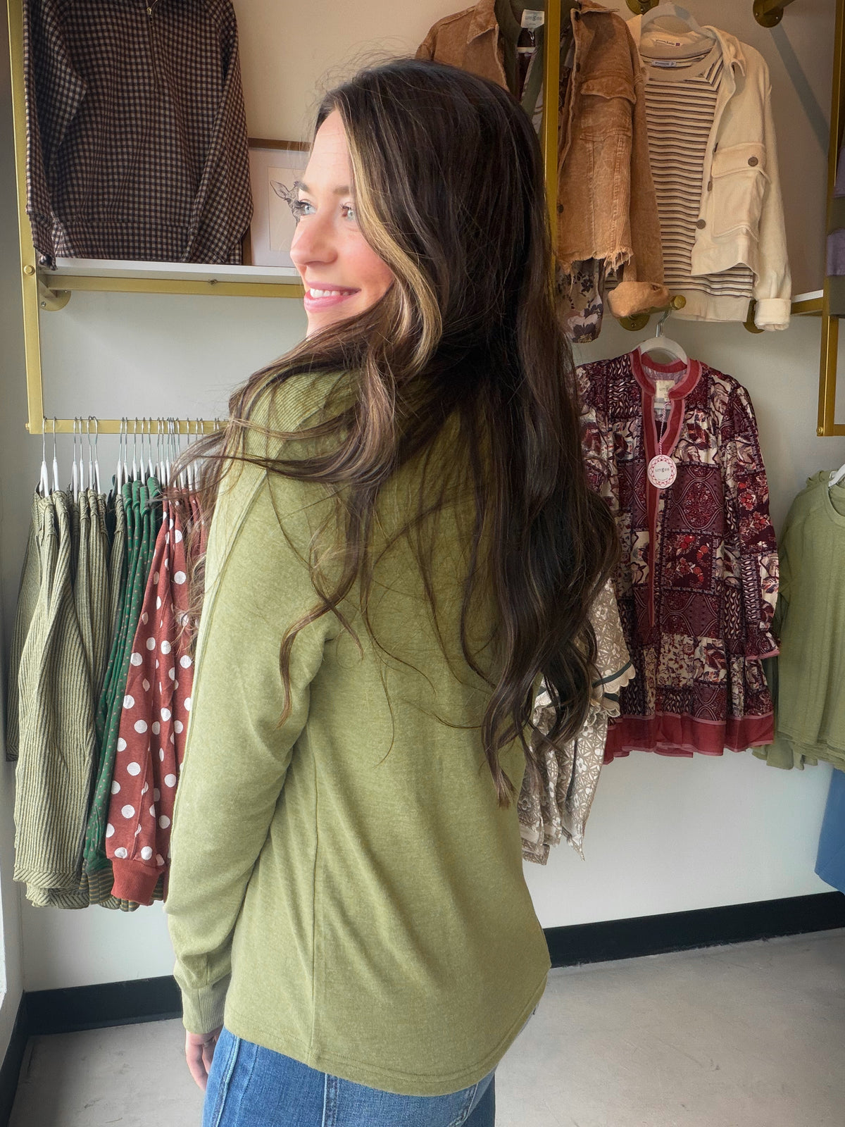 Matcha Lightweight Sweater Top