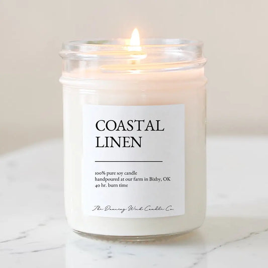 Coastal Linen Candle (4oz)