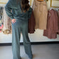 Teal Heather Jasse Bottoms