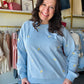 Lemon Embroidered Crewneck Pullover