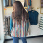 Multi Vibrant Yarn Vest