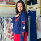 USA Sequin Star Top