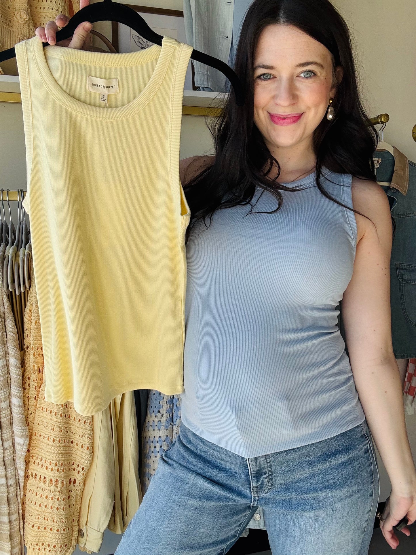 Butter Yellow Edlin Tank