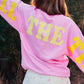 God Is Good Pink Sweatshirt