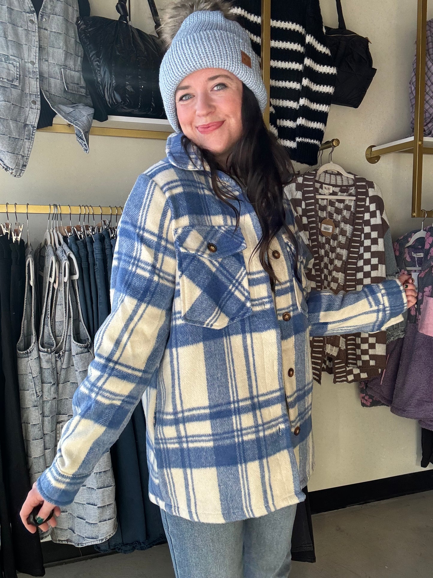 Luna Classic Plaid Jacket