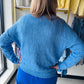 Royal Crochet Pointelle Sweater
