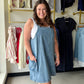 Denim Millie Overall Dress