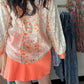 Solid Neon Coral Skort