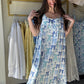 Blue Bows Caroline Night Dress