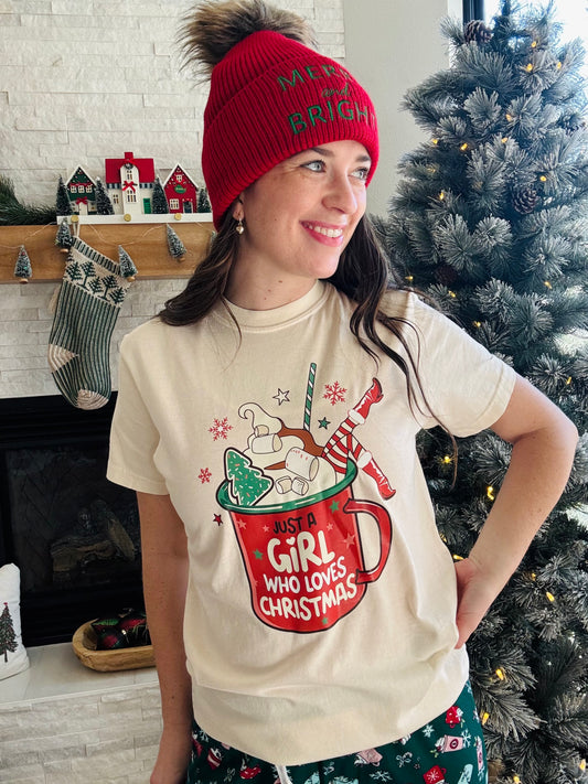 Just A Girl Christmas Mug