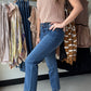 Tribal

Experience the perfect blend of luxury and comfort with the Audrey Hugging Straight Leg Jeans. Crafted from high-end denim, these jeans offer exceptional softness and stretch, ensuring a flattering fit that moves with you. Their cropped length and straight leg design create a timeless silhouette ideal for both casual and polished looks. Elevate your wardrobe with jeans that combine expert tailoring and premium materials for everyday elegance.