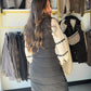 Black Harlow Long Vest
