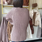 Brown Chunky Knit Cardigan