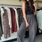 Ash Voluminous Relaxed Fit Pants