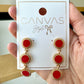 Enamel Holiday Earrings