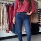 Sophia Pull On Straight Jeans