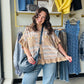 Mustard Mixed Patch Button Up