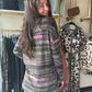 Pink Flambe Mock Neck