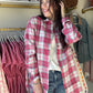 Candy Plaid Plaid Button Down