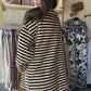 Striped Combo Button Up Shacket