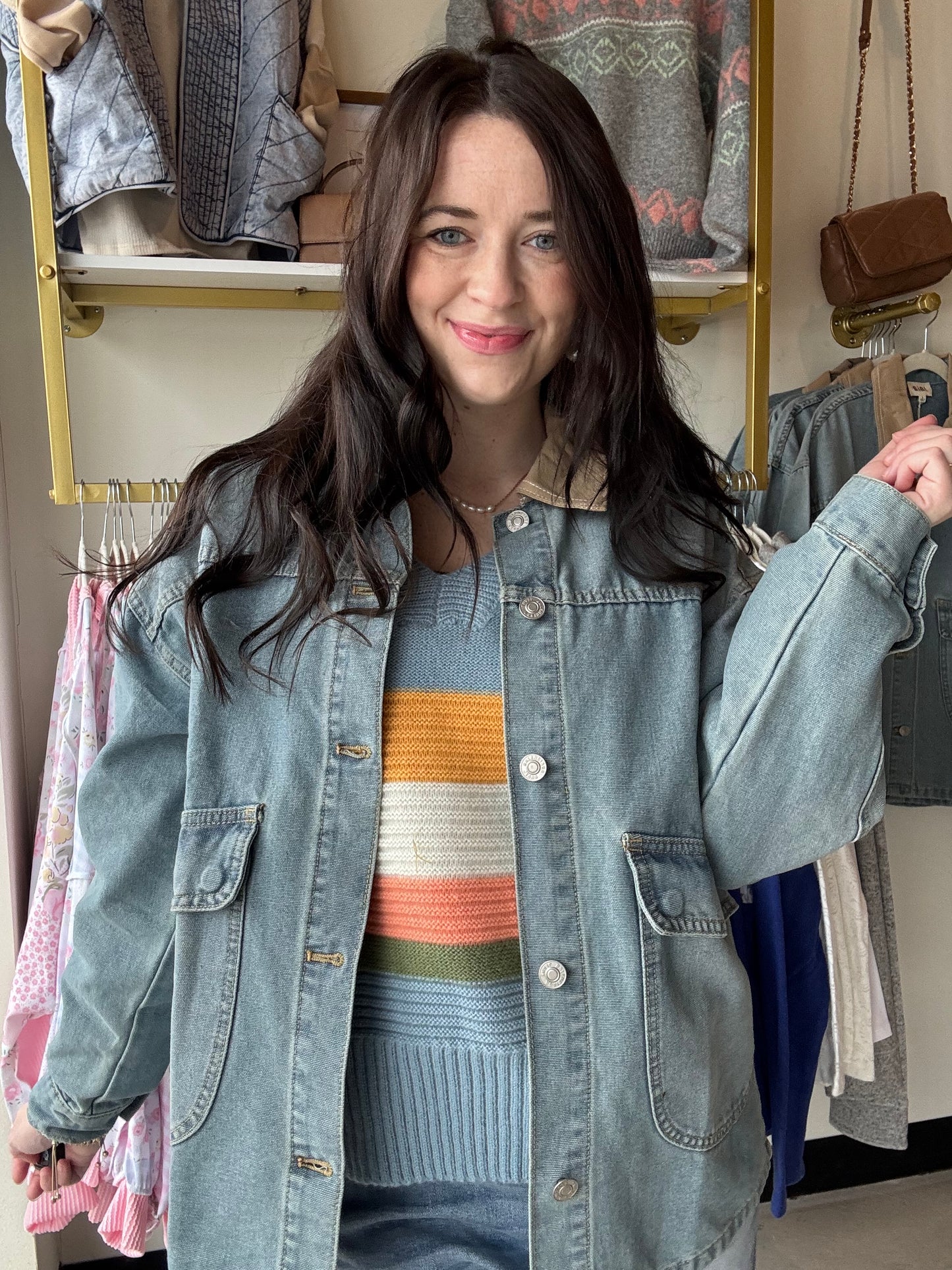 Denim Utility Jacket