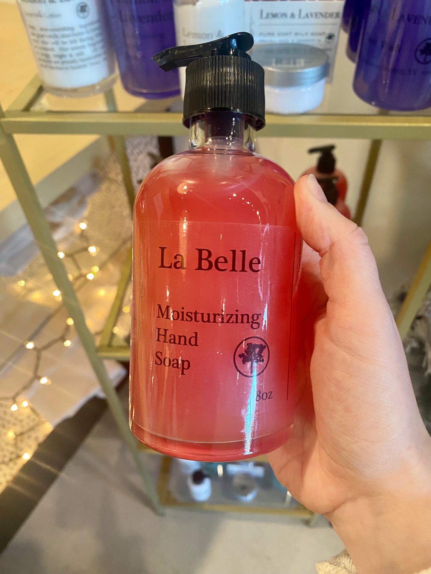 Simplified Soaps and Moisturizer- La Belle