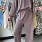 Peppercorn Leopard Accent Pants