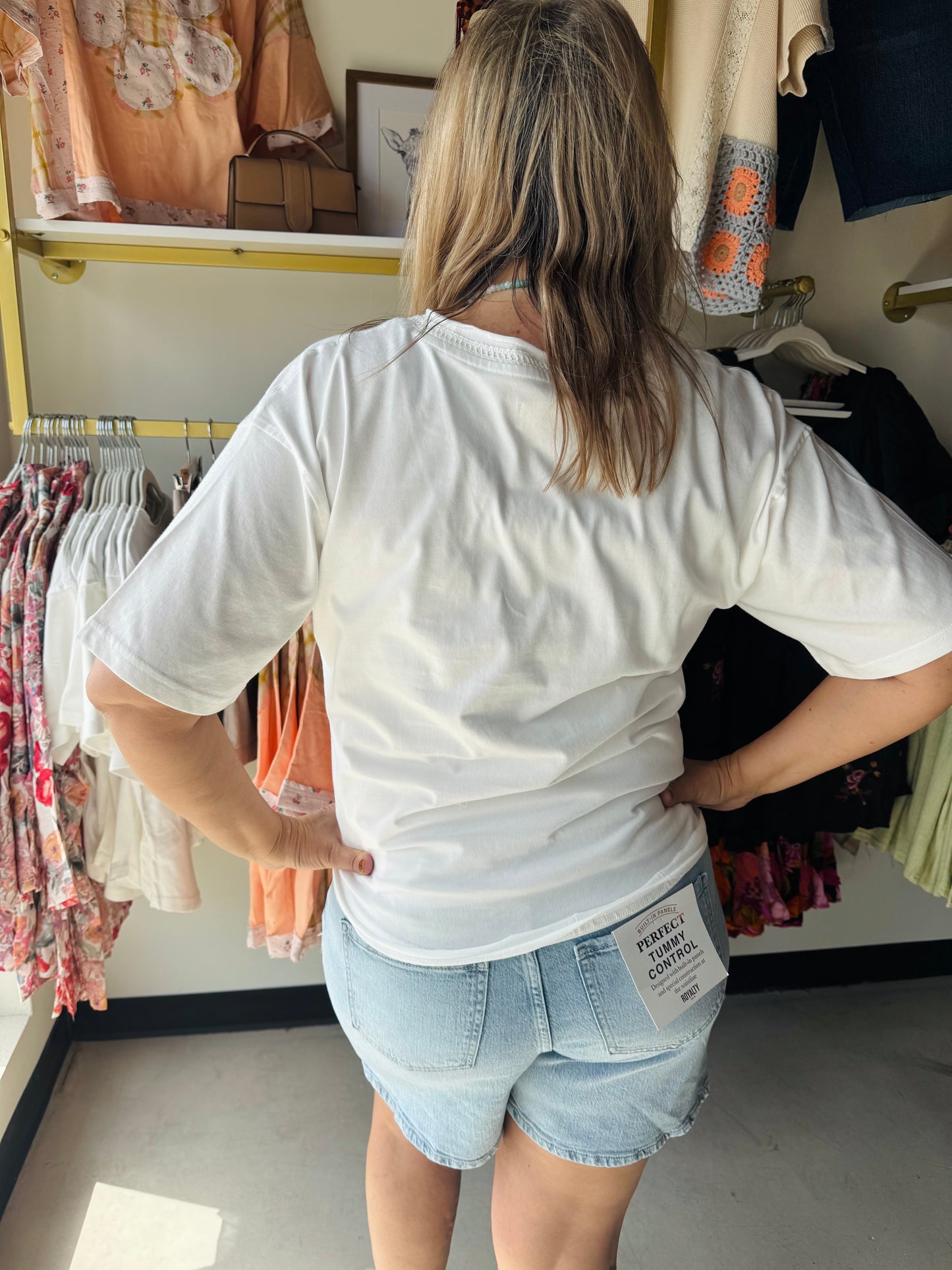 White Ismeria Tee