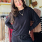 Black Corrine Pullover