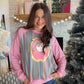 Jolly Santa Pink Crewneck