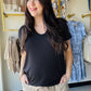 Recreation by Thread &amp; Supply

Style Description:

The new buttery soft tee of your dreams. Classic short-sleeve tee featured in a relaxed fit with a V-neckline.

V&nbsp;neckline
Relaxed fit
Measurements for a size small:

Length: 25.5"&nbsp;
Chest: 18"
Sleeve length: 7"
Fabric Content/Care:&nbsp;

95% Lenzing Modal
5% Spandex

