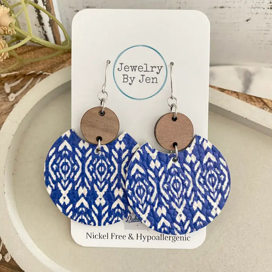 Luna Blue Bohemian Earrings