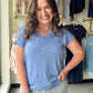 Staccato

Elevate your daily rotation with this buttery-soft Staccato tee featuring a premium denim-textured slub finish. Its flattering V-neck and breathable fabric deliver a chic, lived-in look that transitions effortlessly from lounging to lunch dates.

Buttery soft premium slub fabric.
Flattering V-neck for effortless style.
Unique denim-inspired textured finish.
Breathable short sleeves for comfort.
Versatile fit for easy layering.
Durable quality for everyday wear.
Chic, lived-in luxury aesthetic.
