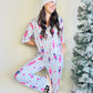 Katy Did

With a dreamy light blue base and adorable holiday details, this set is perfect for matching moments or gifting to your favorite cozy queen. Whether you’re snapping holiday pics or just enjoying the season from the couch, these PJs bring the joy of the season in the comfiest way.