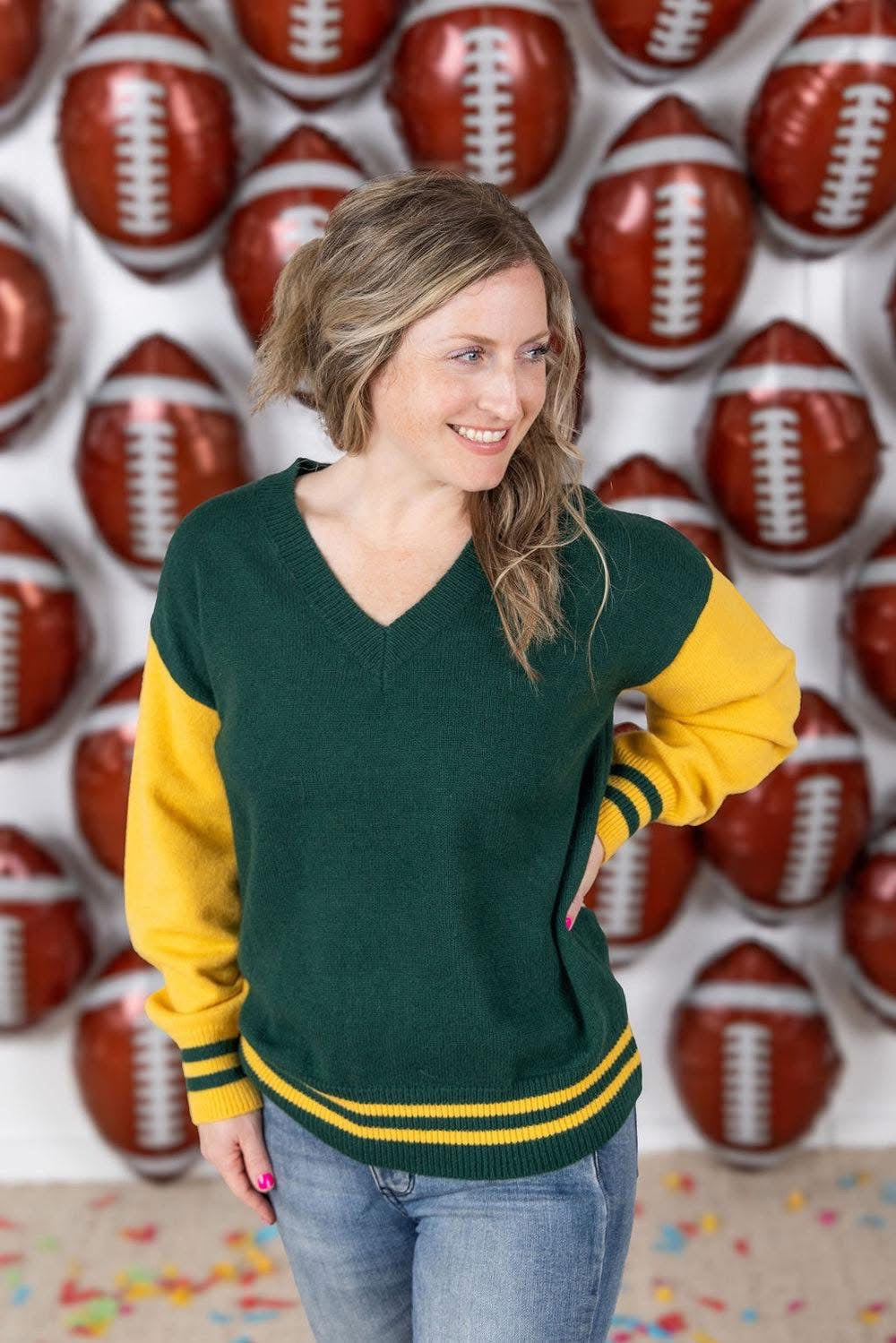 Greenbay Game Day Sweater