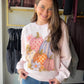 Pink Multi Pumpkin Crewneck