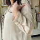 Oatmeal Woven Button Up