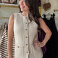 Oatmeal Sweater Vest