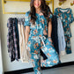 Teal Pumpkin Pajama Set