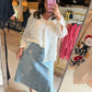 White Gauze Button Up