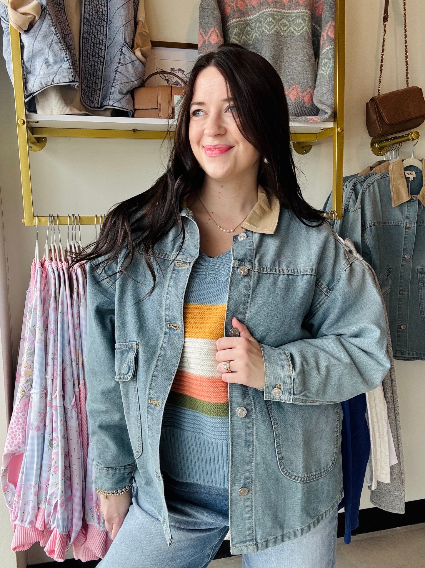 Denim Utility Jacket