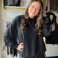 Classic Black Crewneck Pullover